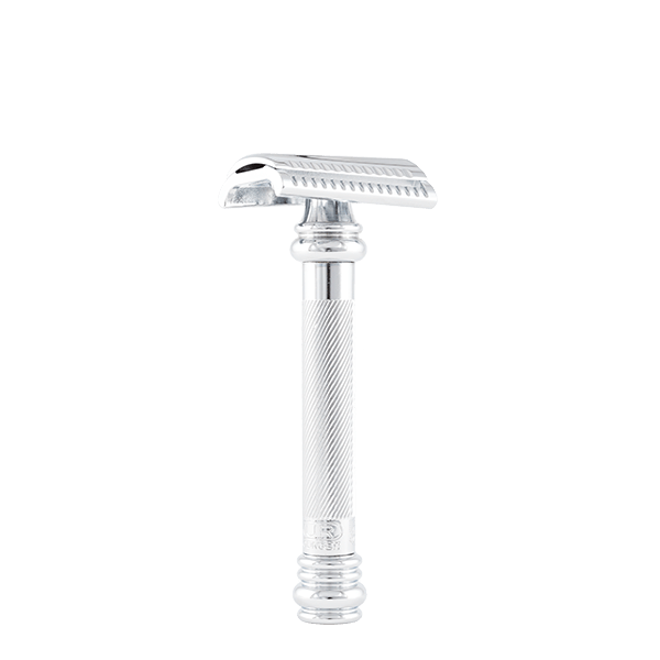Rasoir de sécurité Merkur 39C "Barber Pole" - Chromé (90 39 001)