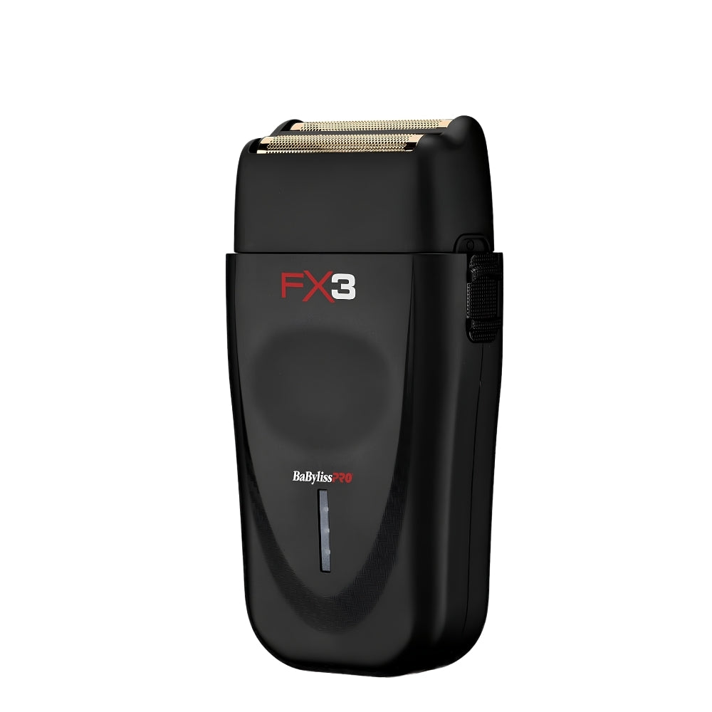BaByliss PRO - Rasoir sans fil à double lames haute vitesse "FXX3SB" avec moteur Ferrari de 3e génération - Noir
