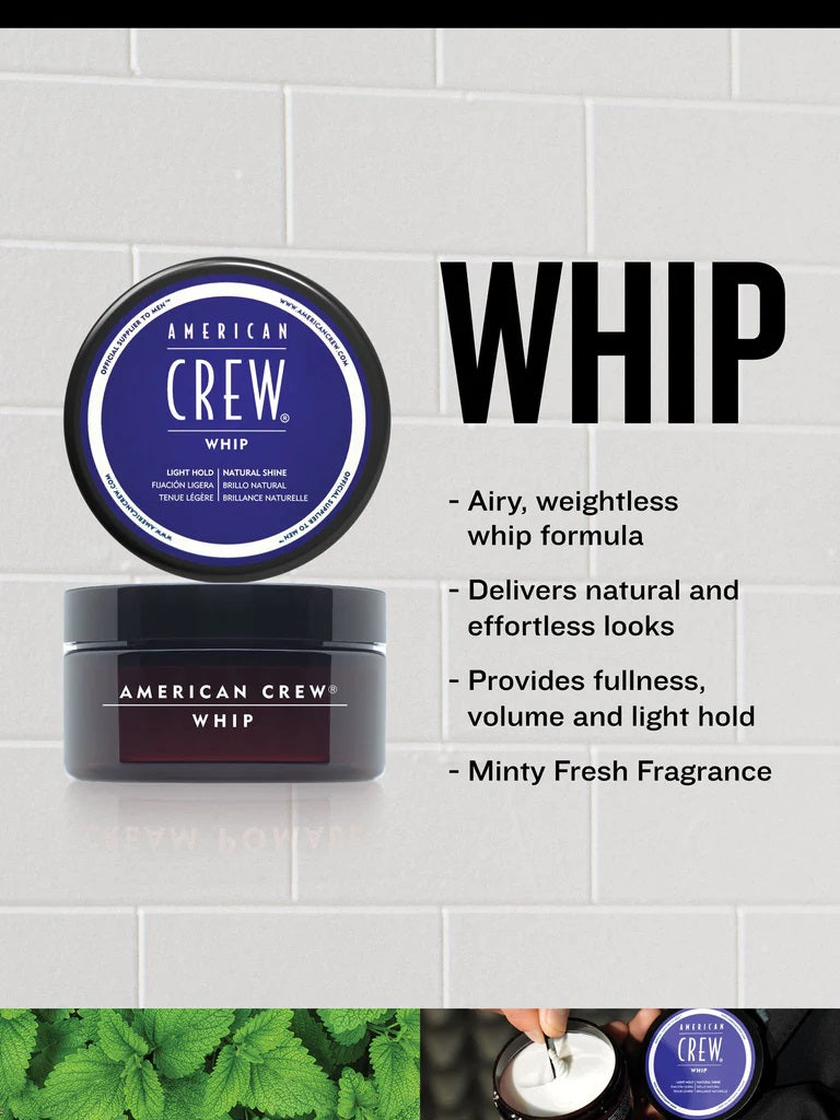 Mousse "Whip" - Tenue légère et souple, brillance naturelle (85g/3.0oz)