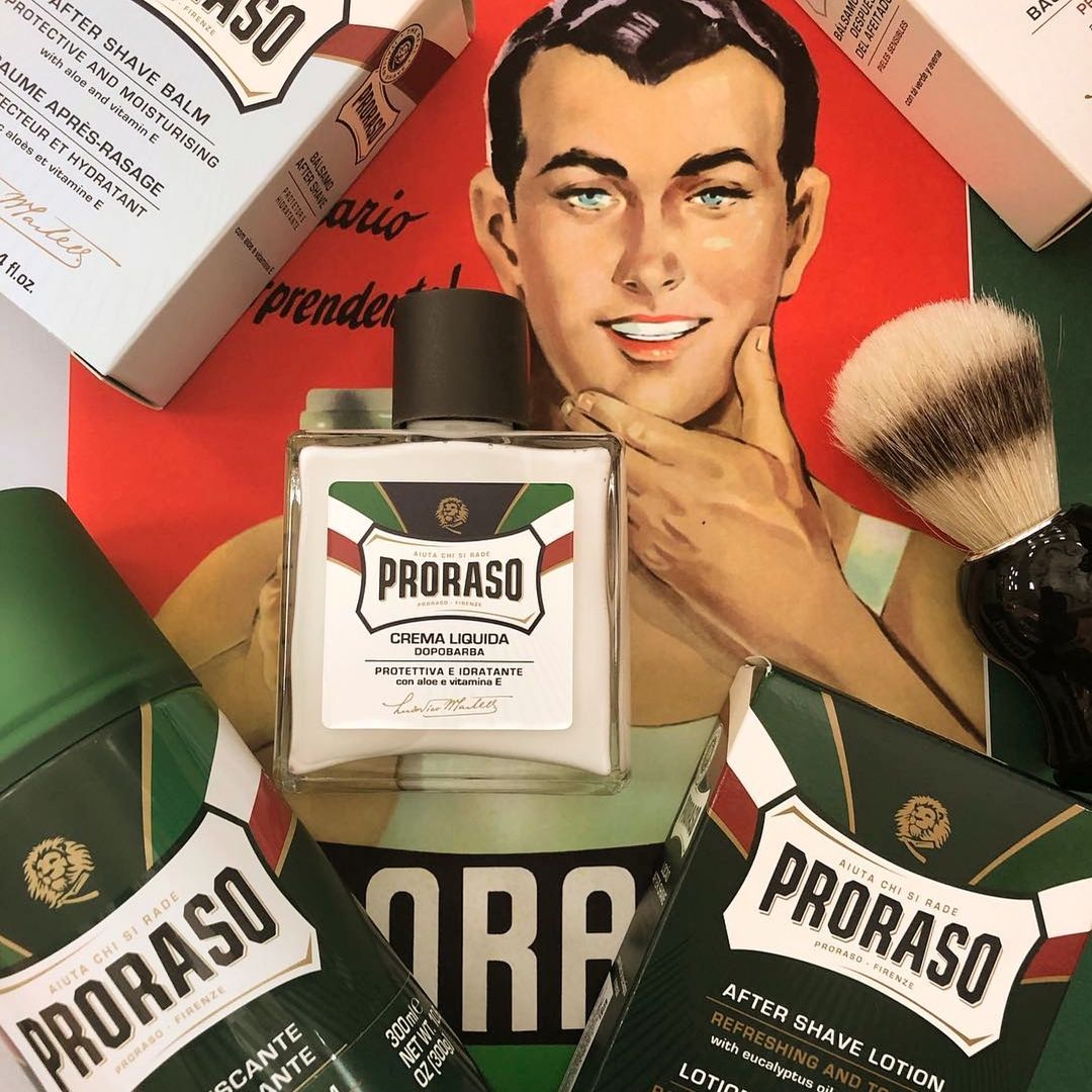 Baume après-rasage avec aloès et vitamine E (100ml/3.4oz)