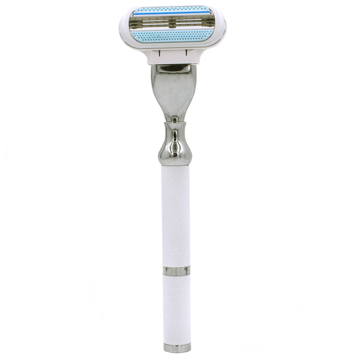 Rasoir 77L compatible avec les lames Gillette Venus - Blanc et chrome