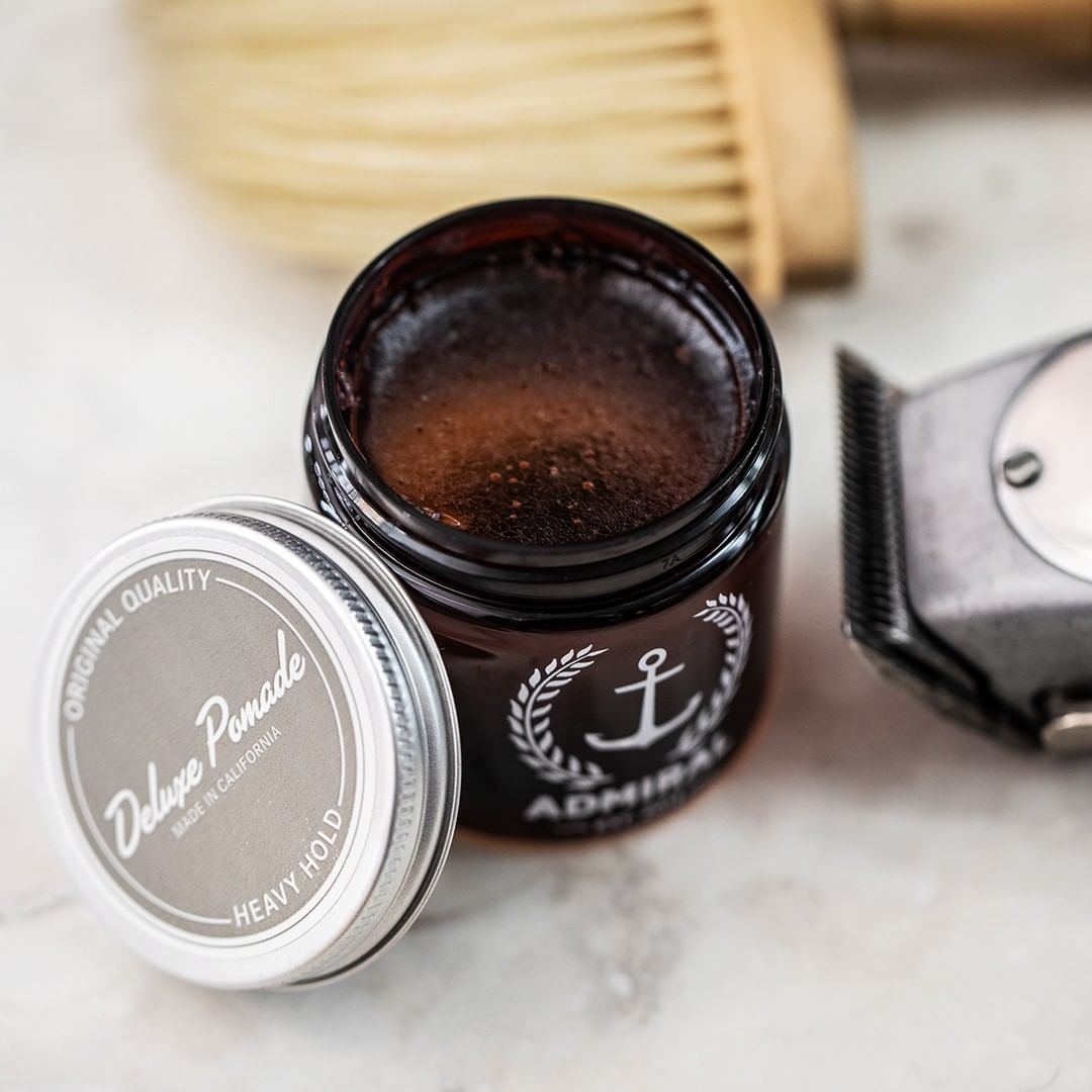 Pommade "Deluxe Pomade" Sans paraben - Pour tous types de cheveux - Tenue extra forte et brillance moyenne (118ml/4.0oz)