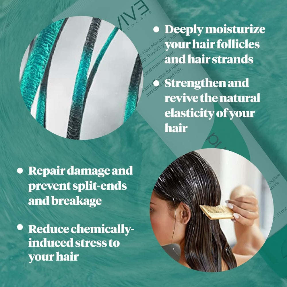 Masque réparateur en profondeur "Mend" - Pour des cheveux plus forts et en santé (360ml/12.1oz)