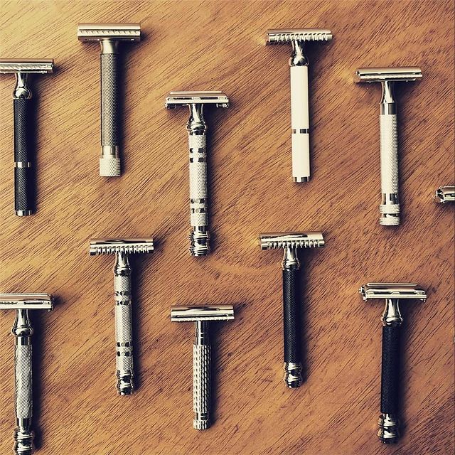 Rasoir de sûreté 66R avec tête "Twist-to-Open" - Chromé