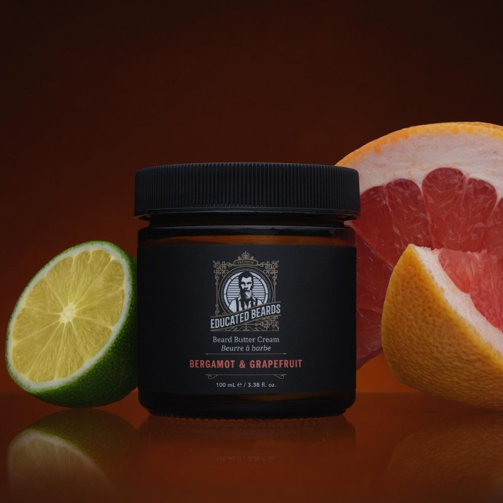 Beurre à barbe en crème "Bergamot & Grapefruit" (100ml/3.4oz)