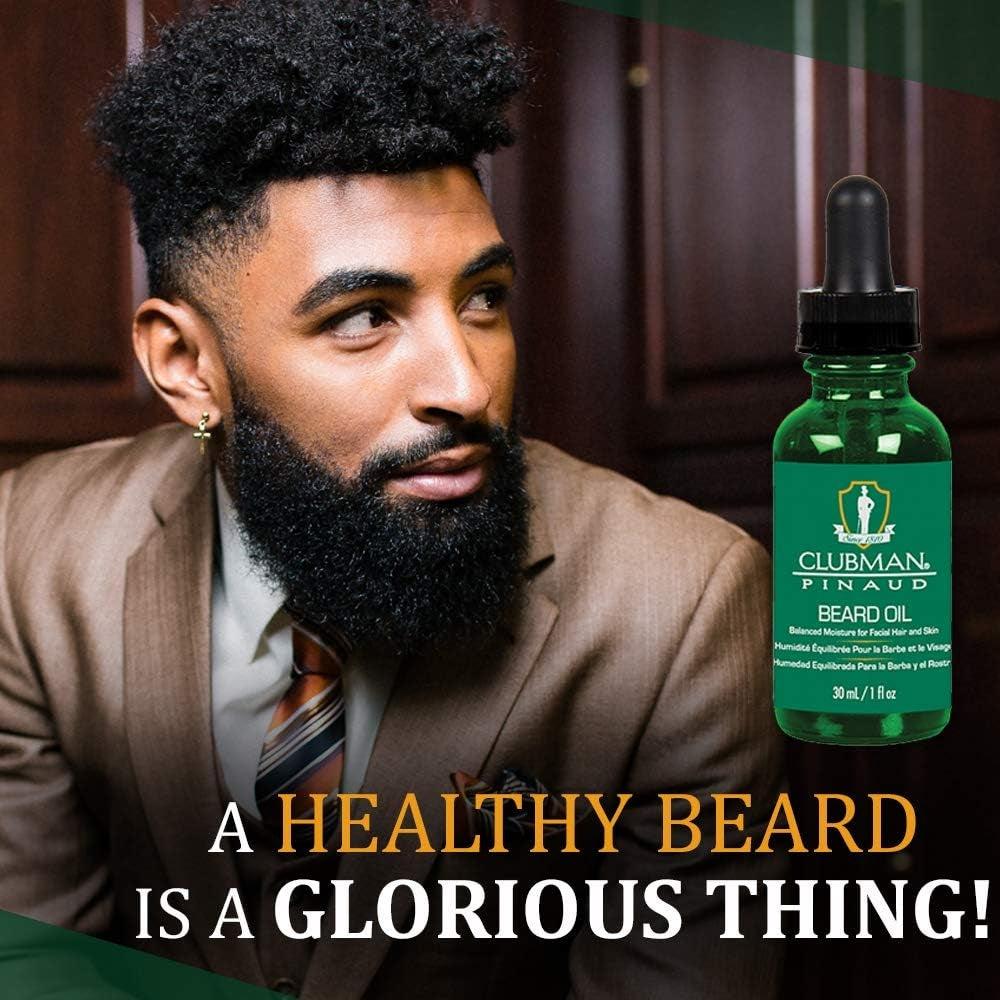 Beard Oil - Balanced Moisture for Facial Hair & Skin (30ml/1.0oz)
