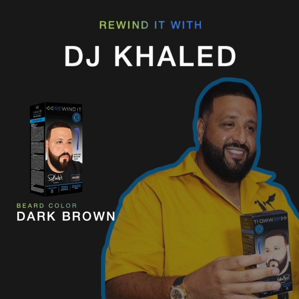 Coloration solutions couleurs pour barbe et moustache - Brun foncé