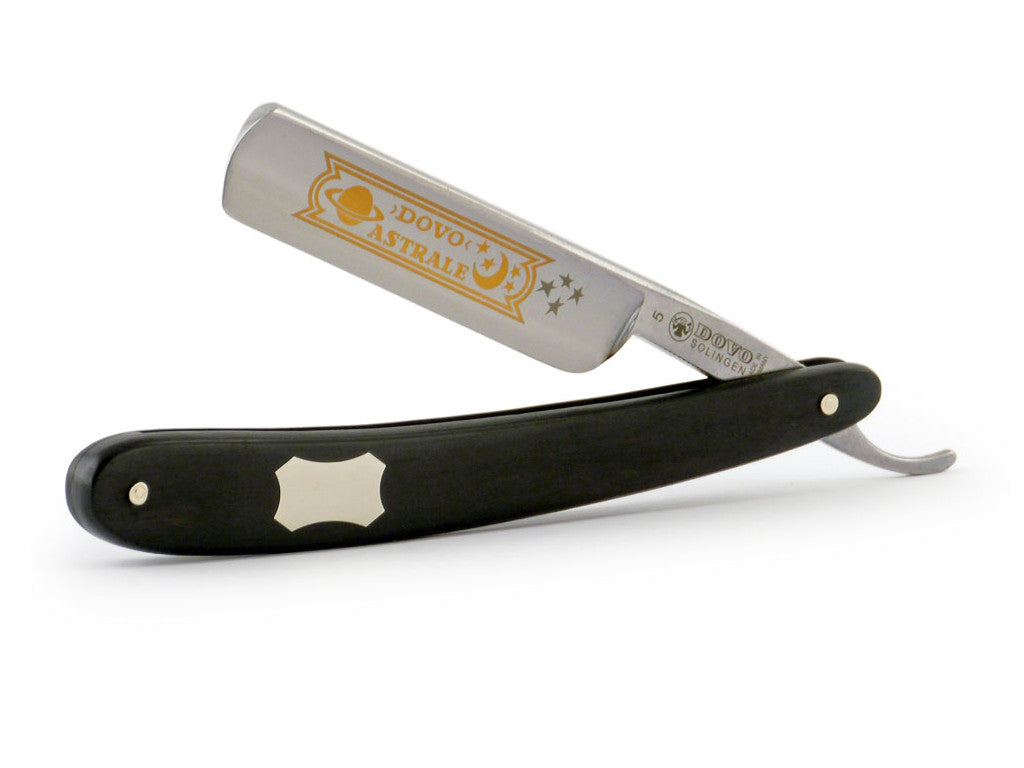 Rasoir lame droite "Astrale" Ebony (5/8") - 558130