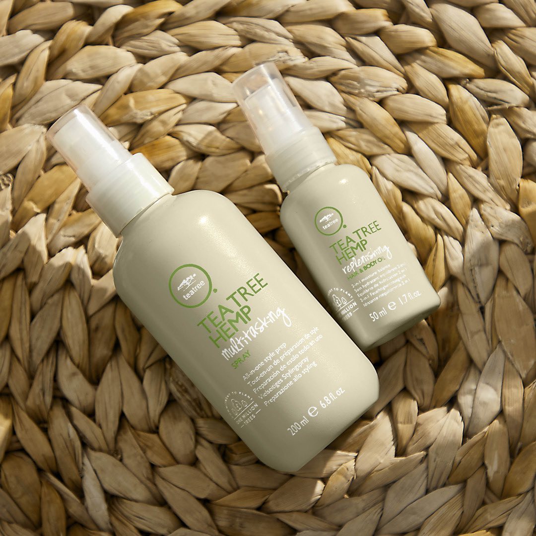 Spray démêlant  "Tea Tree Hemp Multitasking Spray" - Préparation de style tout-en-un (200ml/6.8oz)