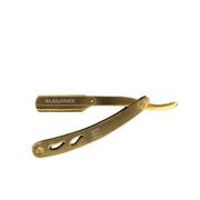 Elegance By Sadapack - Rasoir de barbier à glissière "Shavette" - Or