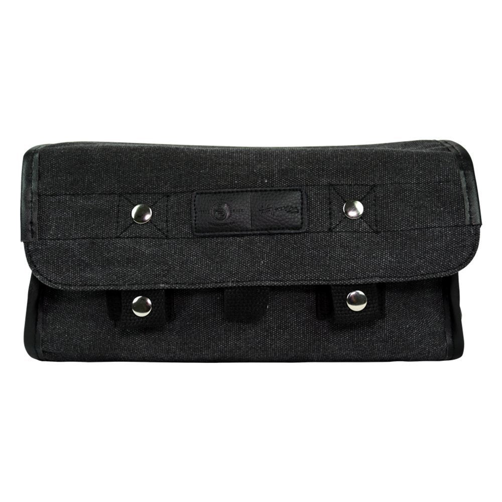 Sac de toilette pour barbier - Noir en toile - SPB X Tim Hendricks