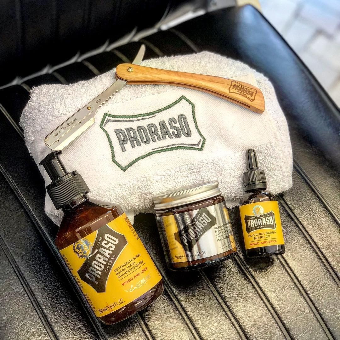 Pâte exfoliante pour le barbe et le visage, menthe et romarin (100ml/3.5oz)