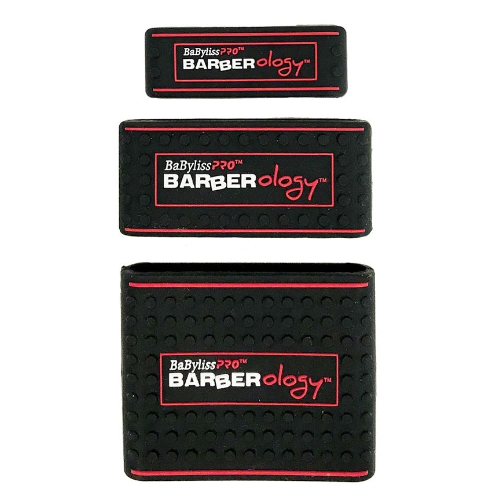 Ensemble de 3 manchons antidérapant "Barberology Clipper Grips"