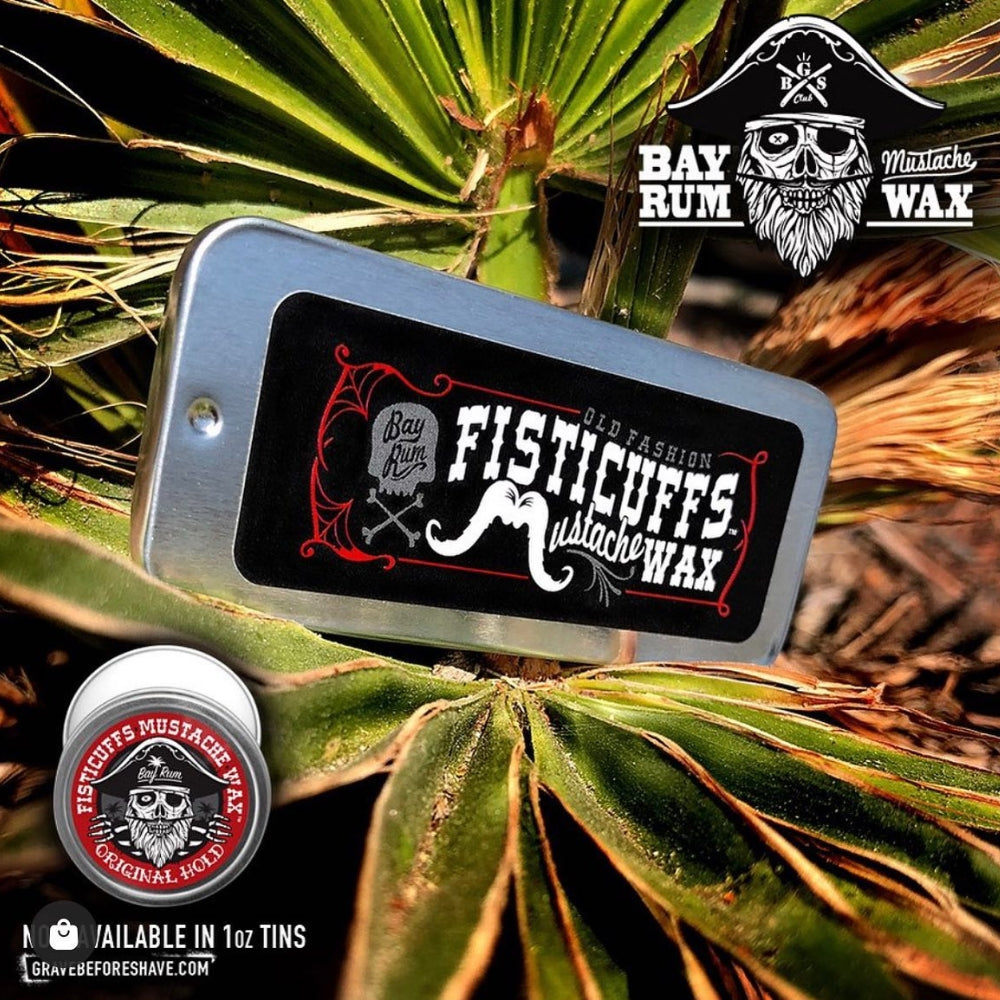 Cire à moustache "Bay Rum Old Fashion" (15g/0.5oz)
