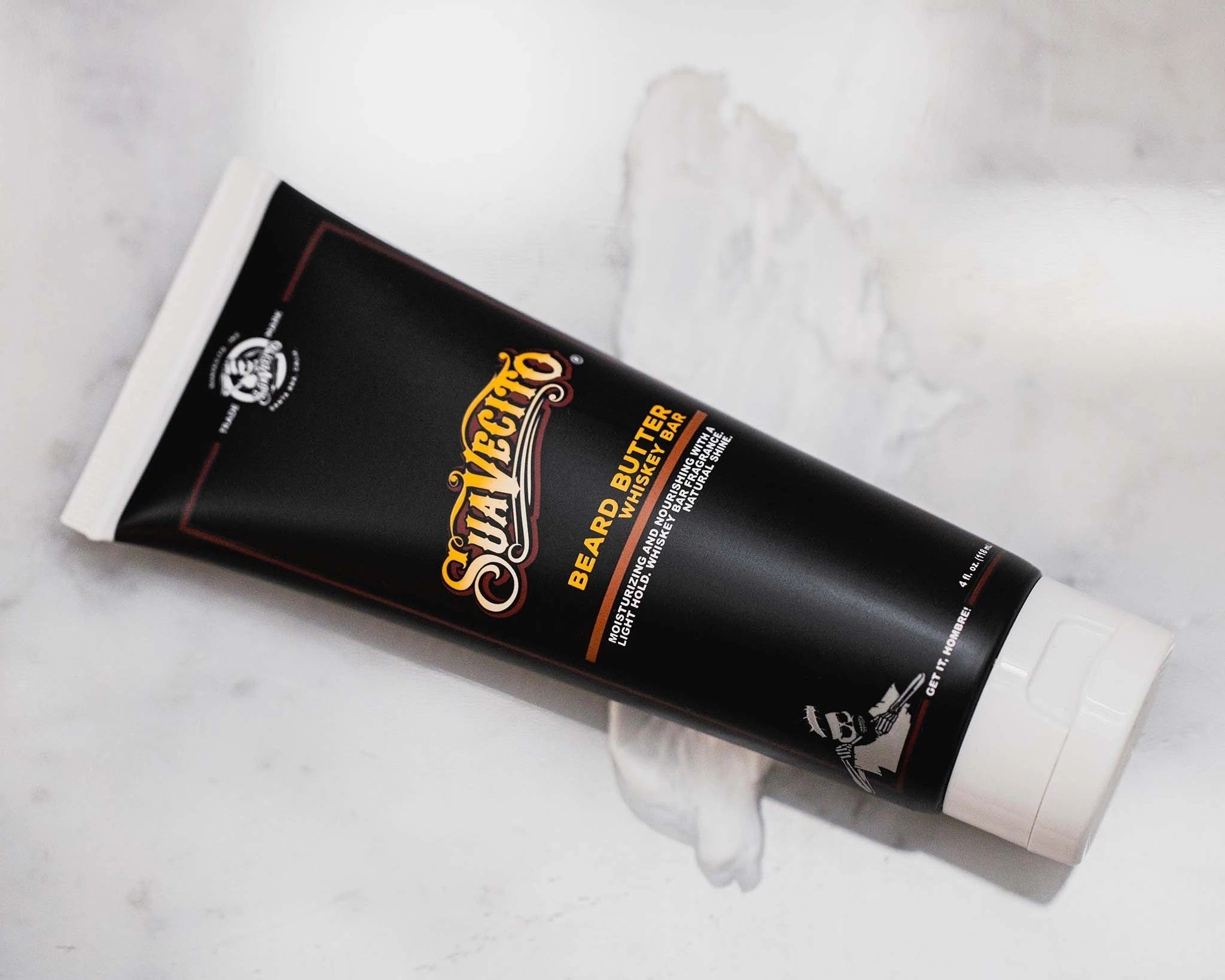 Beurre à barbe "Beard Butter Whiskey Bar" nourrit, hydrate et adoucit - Tenue légère (118ml/4.0oz)