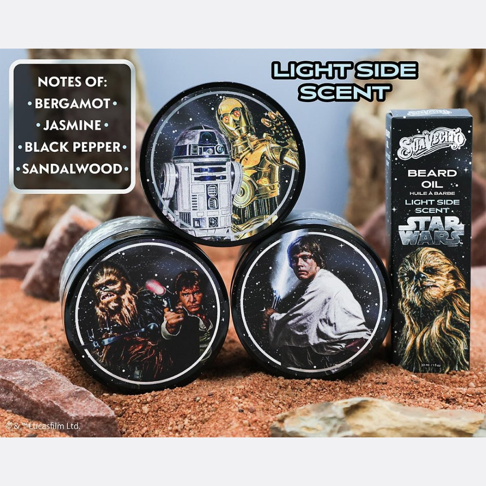 X Star Wars - Huile à barbe "Premium Blends Beard Oil" Édition Light Side Scent (30ml/1.0oz)