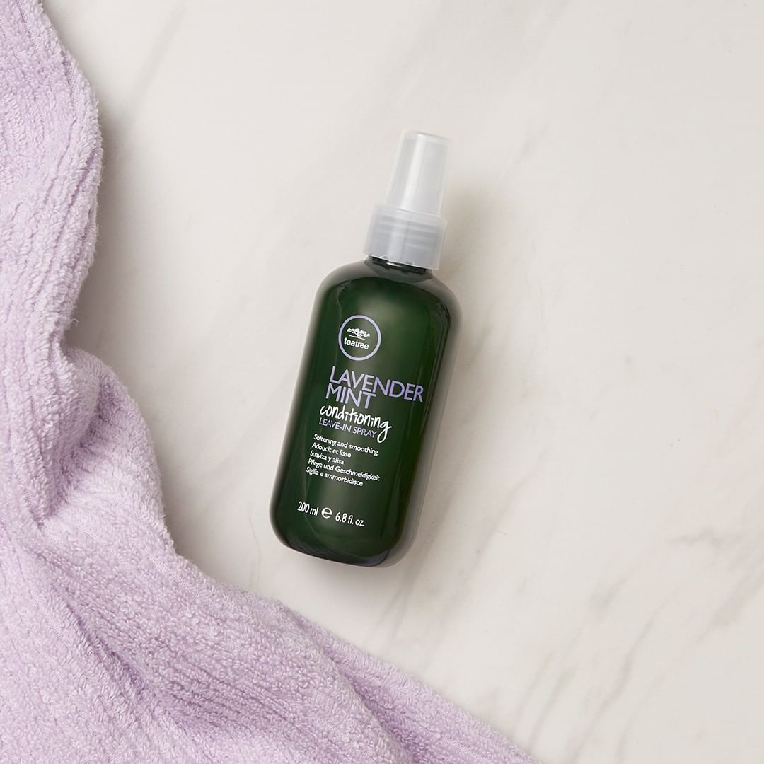 Revitalisant nourrissant sans rinçage "Lavender Mint" - Adoucit et lisse (200ml/6.8oz)