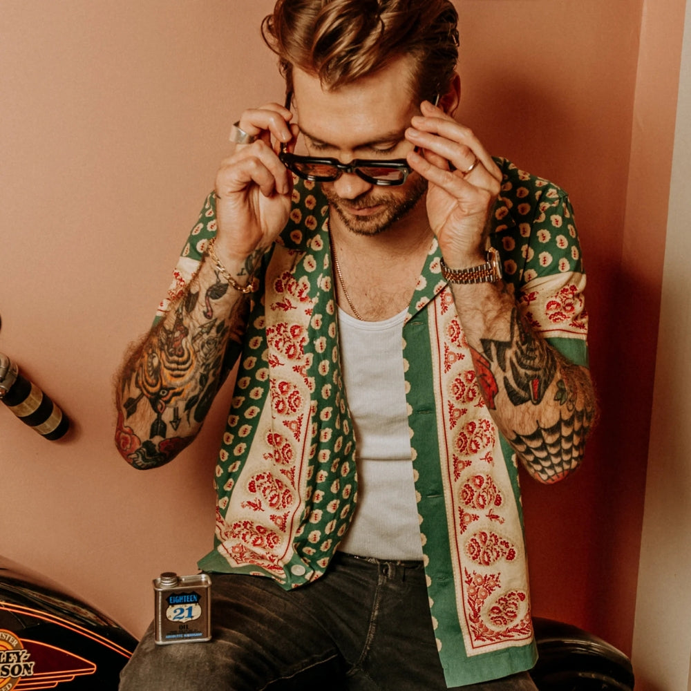 18.21 Man Made - Huile pour la barbe, cheveux et peau "Absolute Mahogany" (60ml/2.0oz)