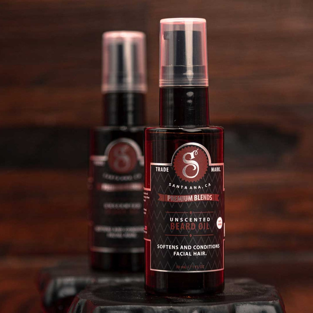 Huile à barbe "Premium Blends Beard Oil" - Non parfumée (30ml/1.0oz)