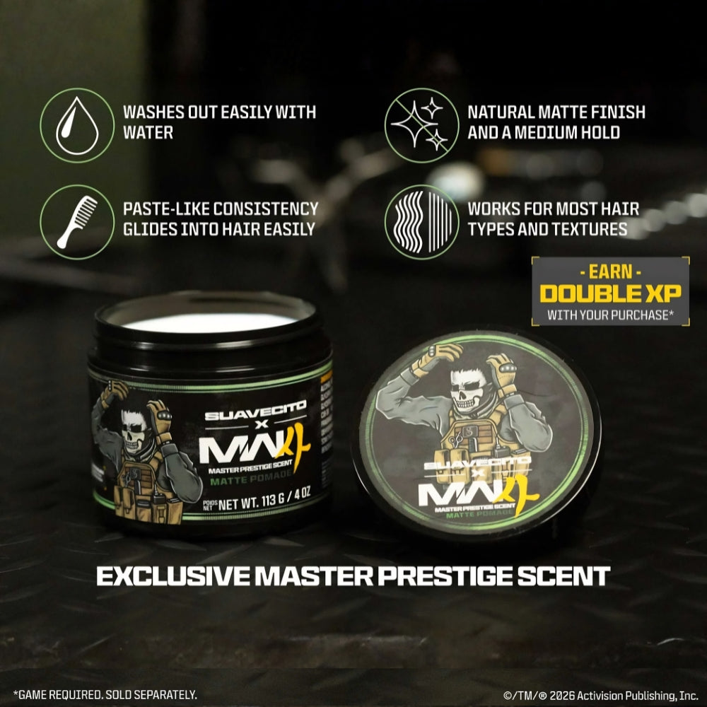 X MW4 - Matte Pomade Master Prestige Scent Edition (113g/4.0oz)