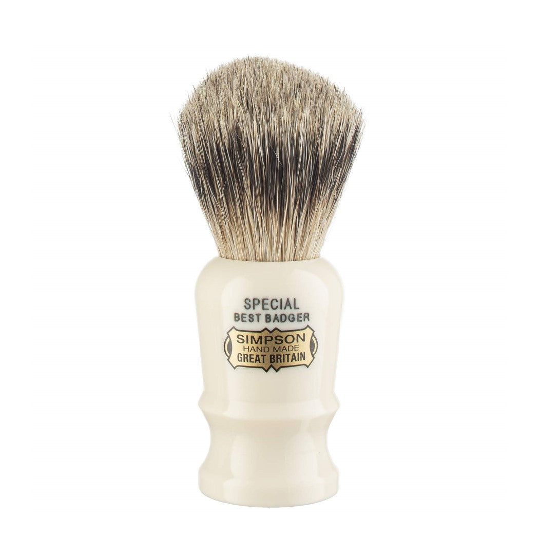 Blaireau - Special S1 ''Best Badger'' Ivoire - Petit (18mm/0,71'')
