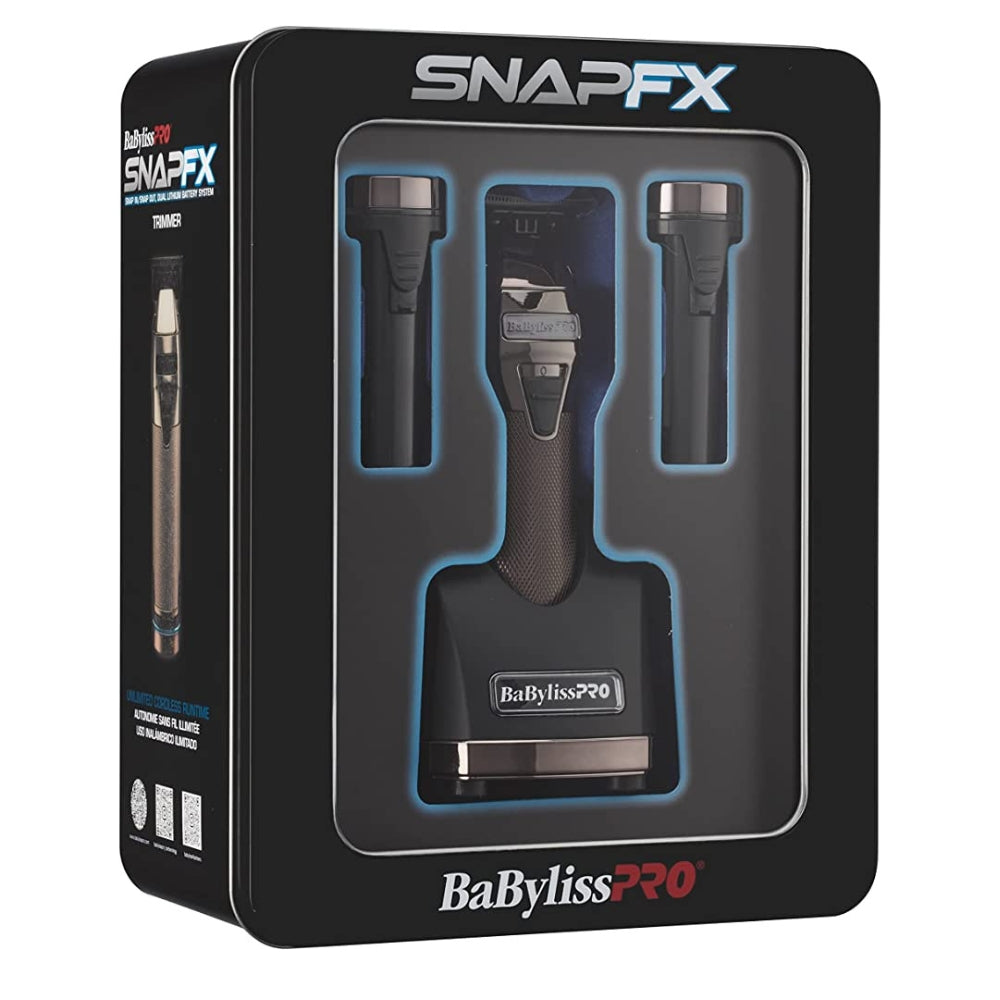 Tondeuse sans fil SnapFX avec système de double batterie au lithium Snap FX890 - Noir