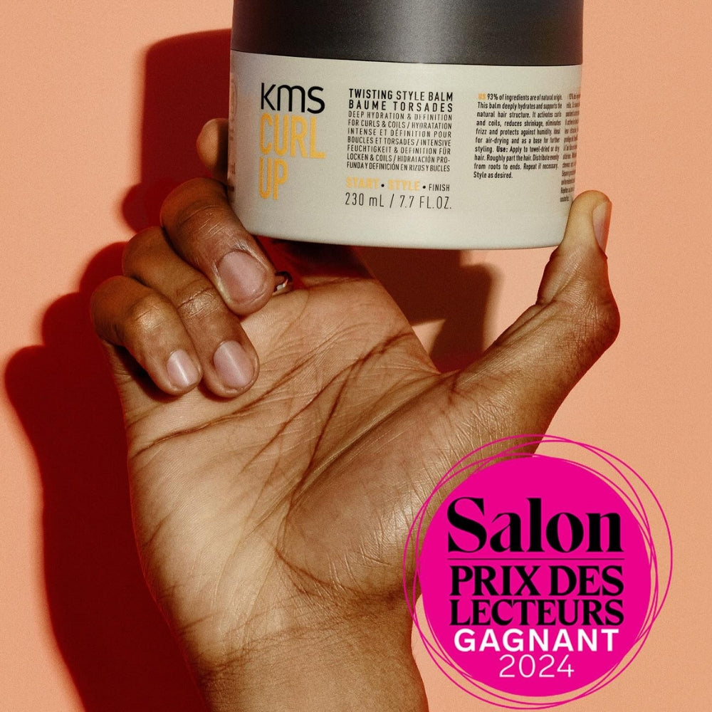 Baume torsades "CurlUp Twisting Style Balm" - Hydratation intense et définition des boucles et torsades (230ml/7.7oz)