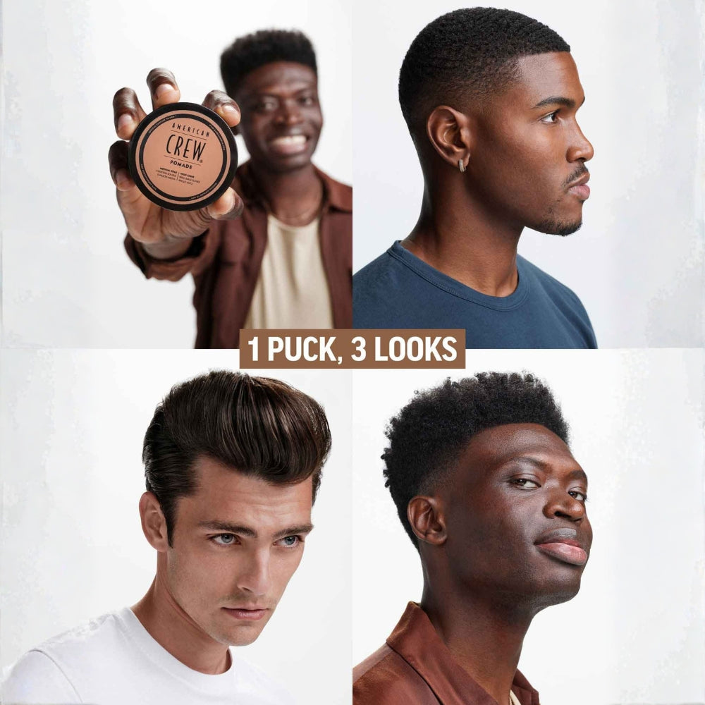 Cire coiffante "Pomade" - Tenue moyenne et brillance élevée (85g/3.0oz)