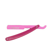 Elegance By Sadapack - Rasoir de barbier à glissière Turque "Shavette" - Rose