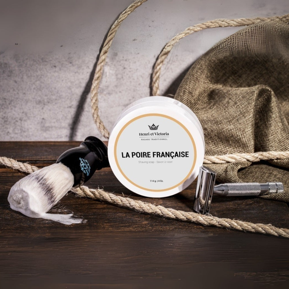 Savon à raser La Poire Française (114g/4.0oz)