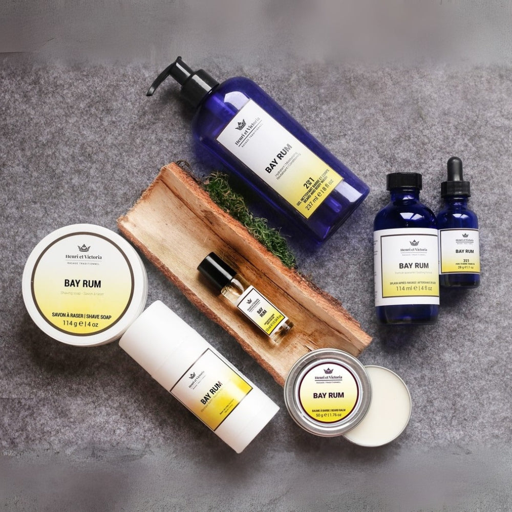 2 in 1 Bay Rum Beard and Body Wash (228g/8.0oz)