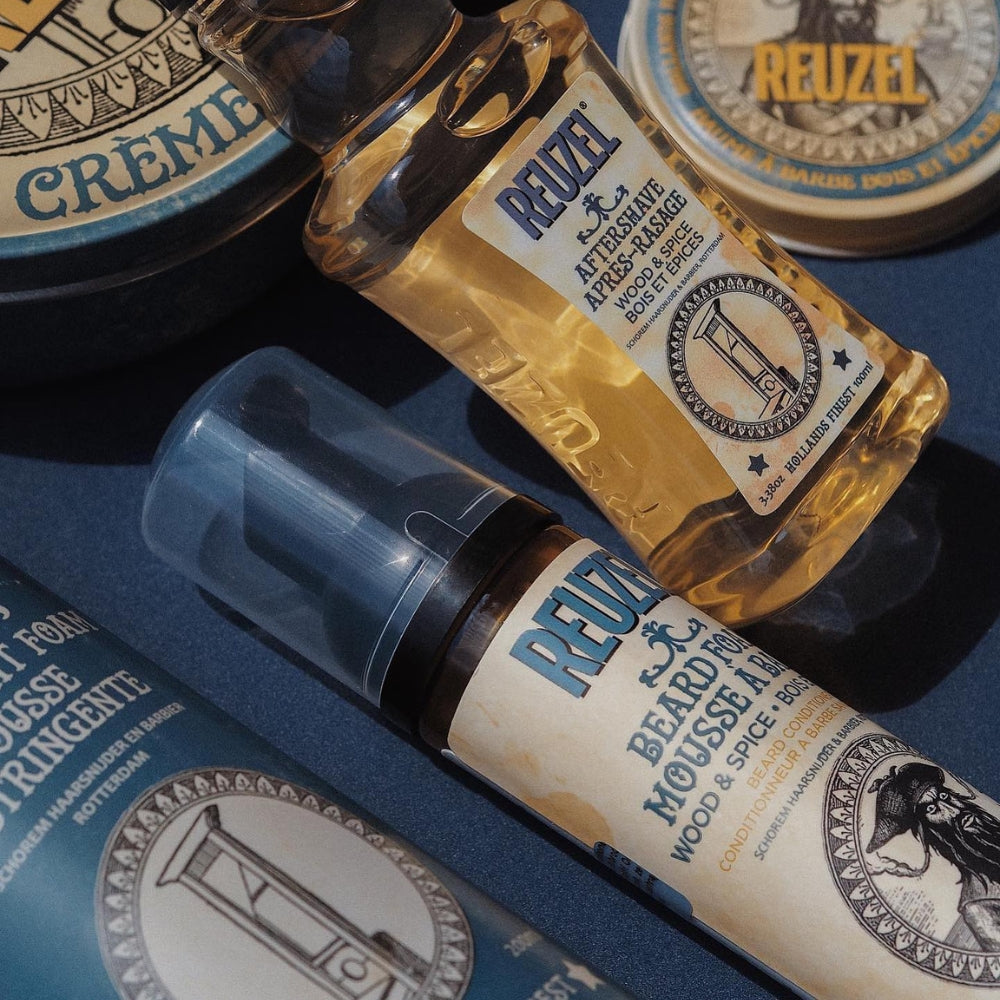 Revitalisant en mousse pour la barbe sans rinçage "Beard Foam" - Bois et épices (70ml/2.36oz)