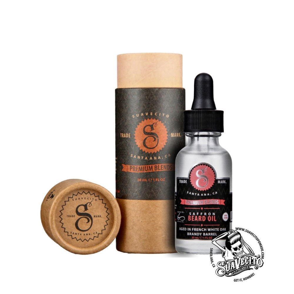 Huile à barbe "Premium Blends Beard Oil" - Safran (30ml/1.0oz)