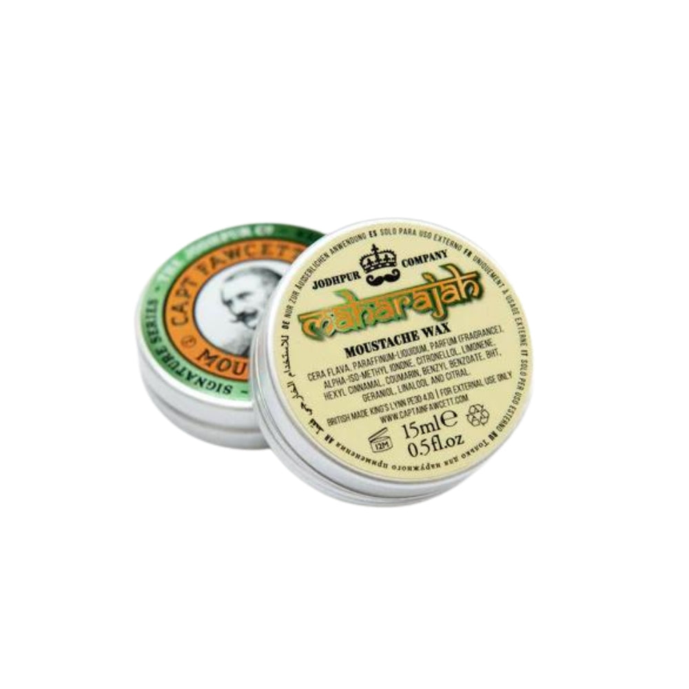 Cire à moustache Maharajah par The Jodhpur Co. (15ml/0.5oz)