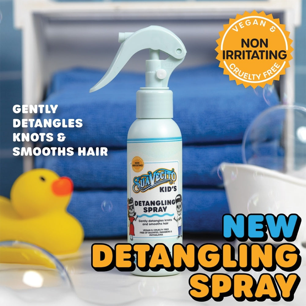 Spray démêlant pour enfants "Kid's Detangling Spray" démêle en douceur et lisse les cheveux (118ml/4.0oz)