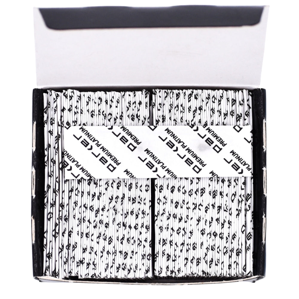 Demi-Lames pour rasoir de barbier "Premium Platinum" (100 Lames)