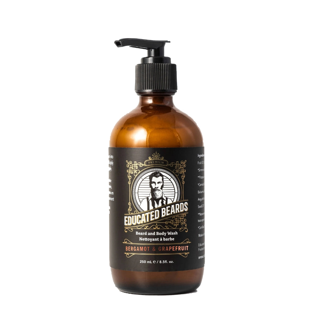 Nettoyant à barbe "Bergamot & Grapefruit" (250ml/8.5oz)
