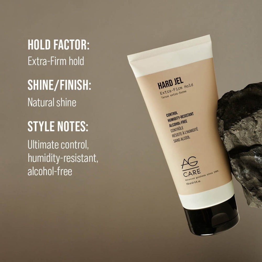 Gel tenue extra-ferme "Hard Jel" - Résiste à l'humidité (178ml/6.0oz)