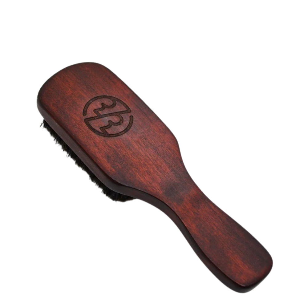 Brosse à cheveux en poils de sanglier naturels (178mm/7.0")
