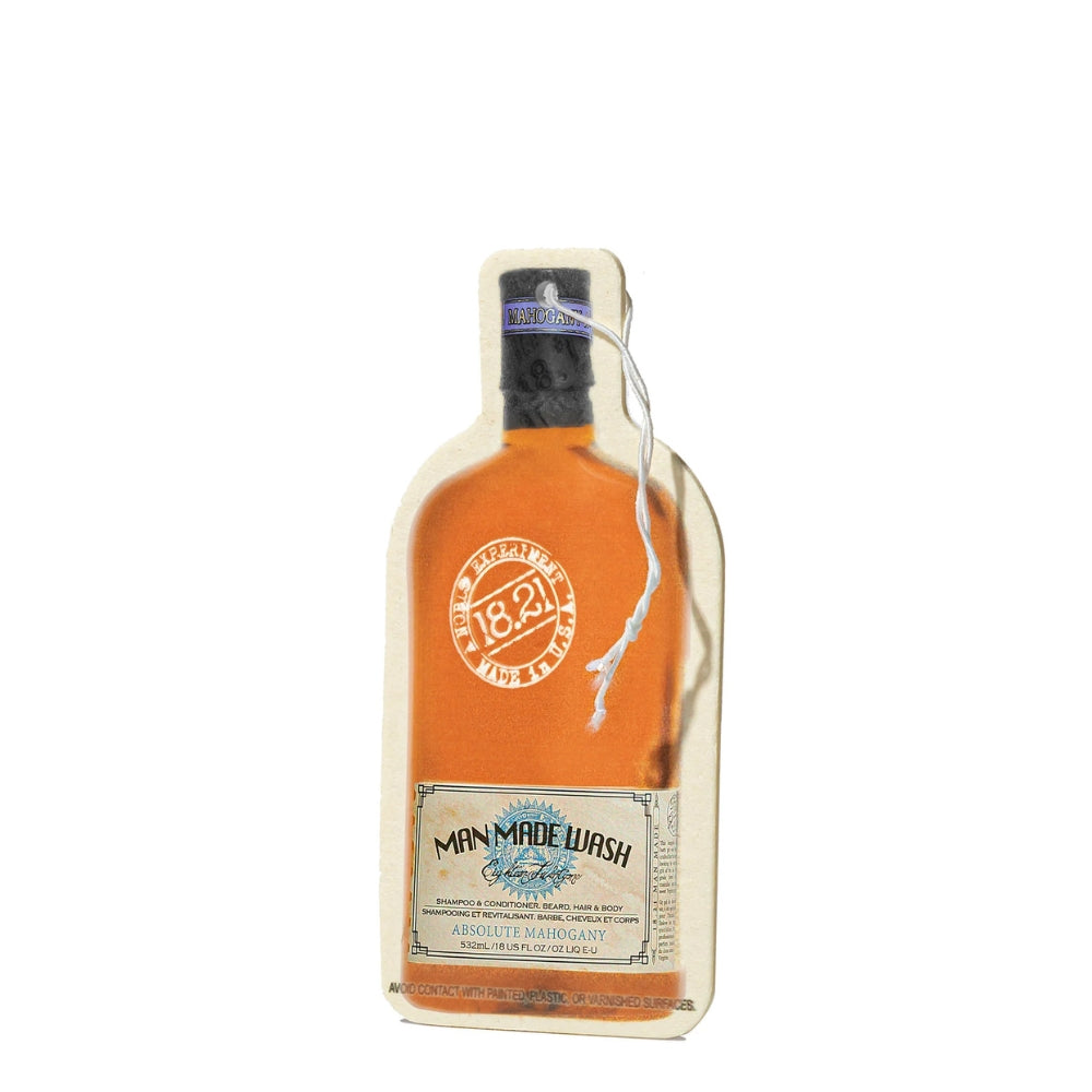 18.21 Man Made - Désodorisant d'auto et d'ambiance "Absolute Mahogany"